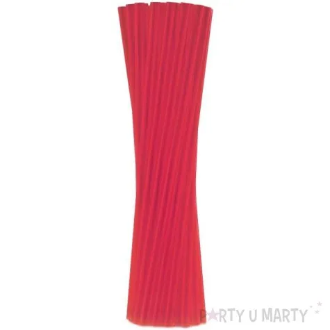 slomki proste grube bio godan 8 mm 24 cm transparentne rozowe 250 szt