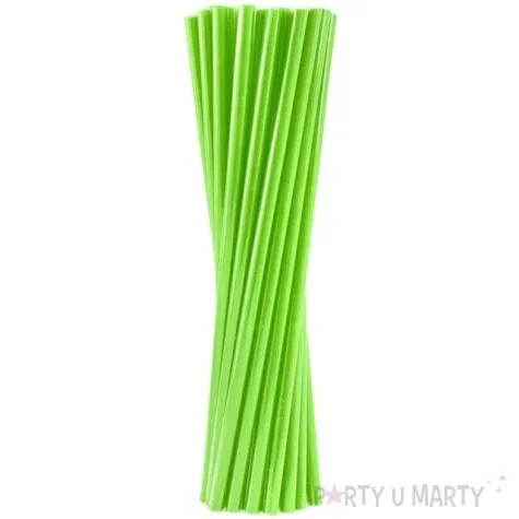 slomki proste grube bio godan 8 mm 24 cm zielone 250 szt