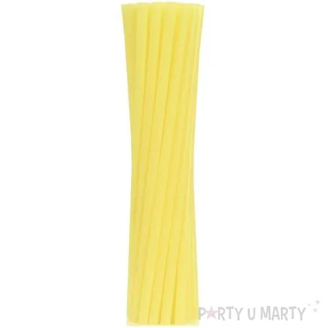 slomki proste grube bio godan 8 mm 24 cm zolte 250 szt