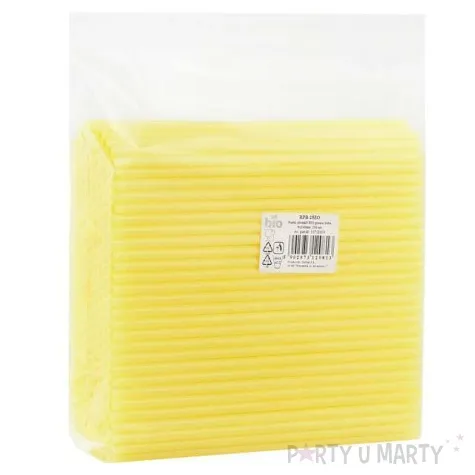 slomki proste grube bio godan 8 mm 24 cm zolte 250 szt