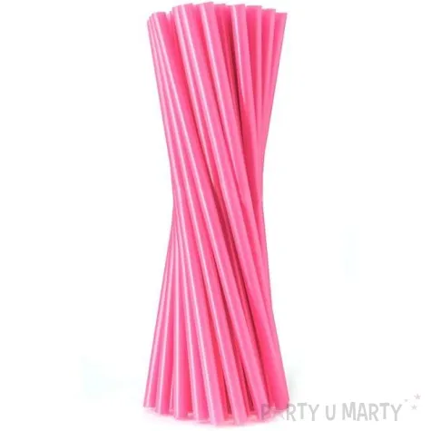 slomki proste jumbo grube rozowe godan 24 cm 100 szt