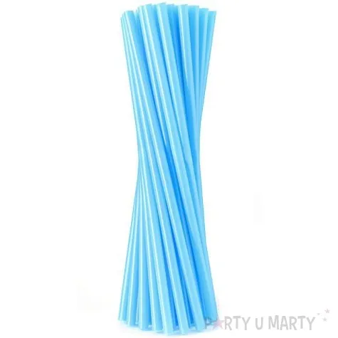 slomki proste lamane 21 cm blekitne 40 szt