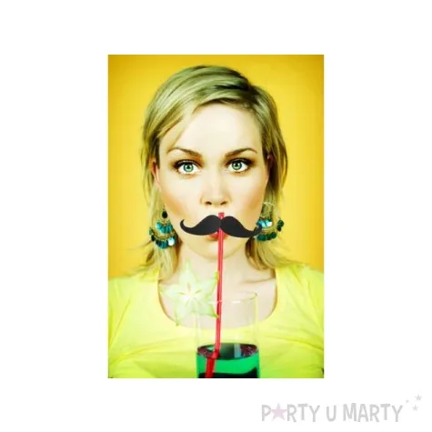 slomki wasy czerwone 21 cm 6 szt