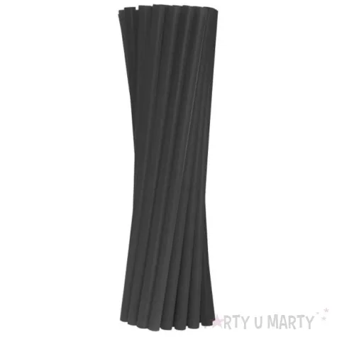 slomki wielorazowe klasyczne czarny godan 24 cm 250 szt