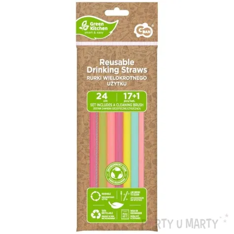 slomki wielorazowe klasyczne mix godan 24 cm 17 szt