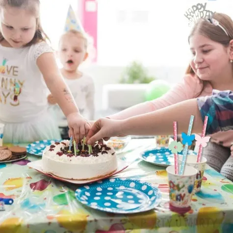 slomki wiosna kwiatki i motylki mix pastel 19 5 cm 6 szt