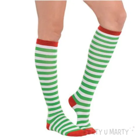 smieszne skarpety elf amscan