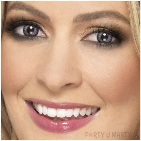 soczewki kolorowe naturalne brazowe jasne smiffys jednodniowe