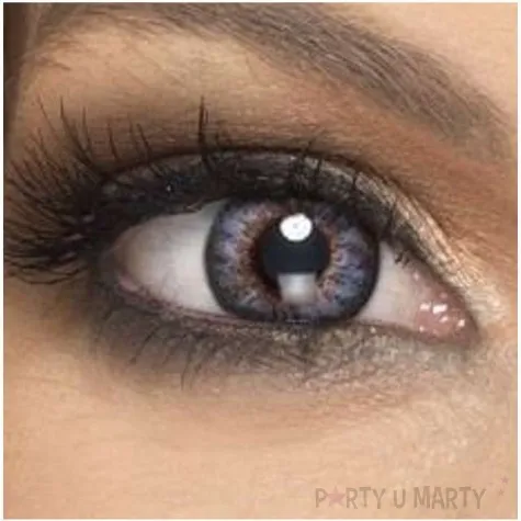 soczewki kolorowe naturalne brazowe jasne smiffys jednodniowe