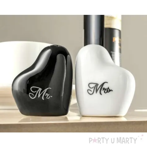 solniczka i pieprzniczka serca gadget master