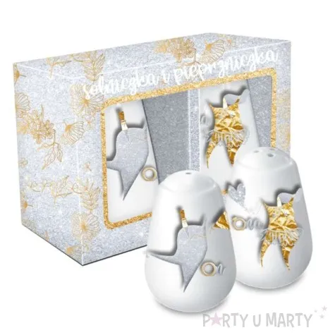 solniczka i pieprzniczka slubne para mloda biala bgtech