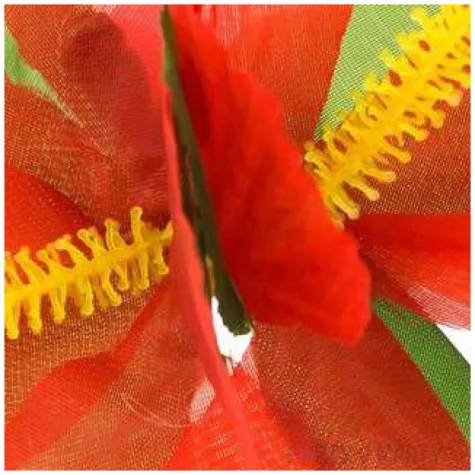 spinka aloha czerwony godan 12 cm