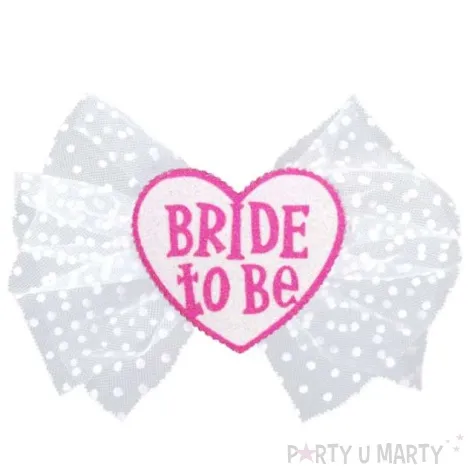 spinka do wlosow bride to be bialo rozowa widmann