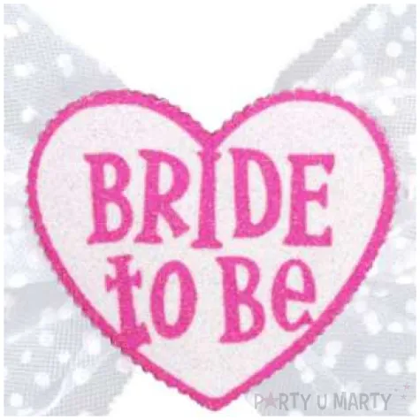 spinka do wlosow bride to be bialo rozowa widmann