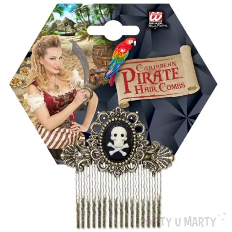 spinka do wlosow czaszka i kosci widmann 2 szt