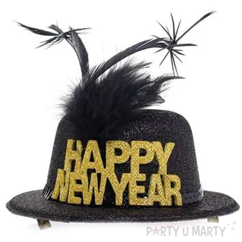 spinka do wlosow happy new year zloty godan