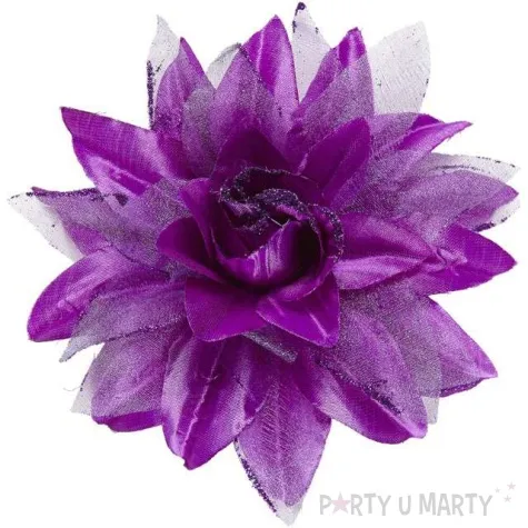 spinka do wlosow kwiat fioletowy widmann