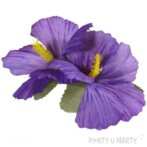 spinka do wlosow kwiat hibiskusa fioletowy widmann