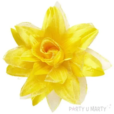 spinka do wlosow kwiat zolty widmann