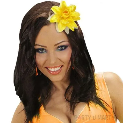 spinka do wlosow kwiat zolty widmann