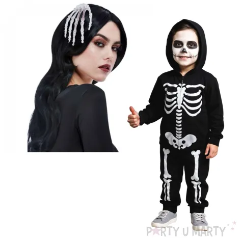 spinka do wlosow szkieletowa dlon smiffys