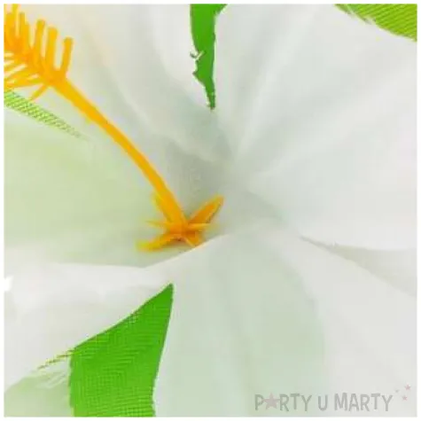 spinka hawajska aloha kwiaty biala godan