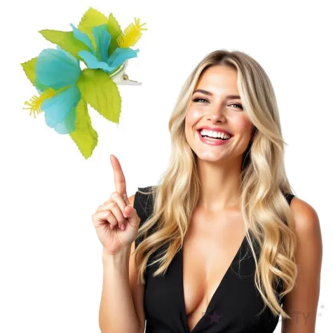 spinka hawajska aloha zielona godan