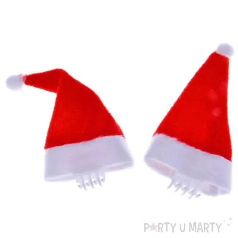 spinki do wlosow mini czapeczki mikolaja arpex 2 szt