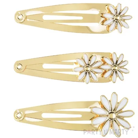 spinki do wlosow stokrotki partydeco 3 szt