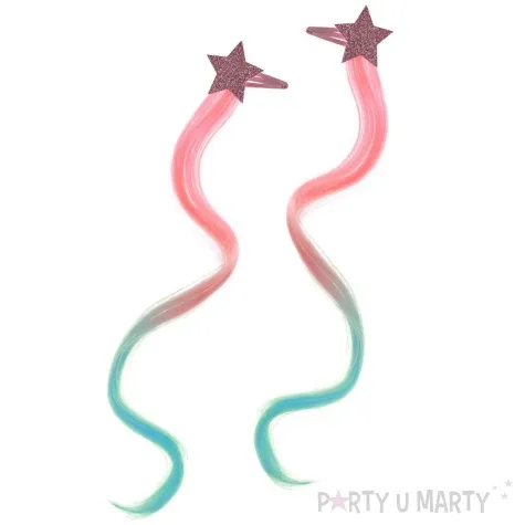 spinki pasemka gwiazdki blekitno rozowy arpex