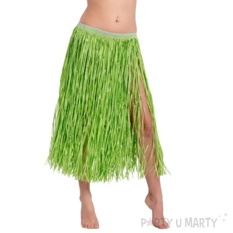 spodnica hawajska dluga zielona carnival toys 70 cm