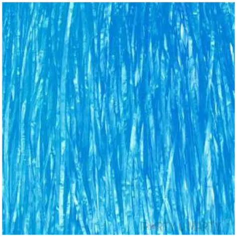 spodnica hawajska krotka niebieska godan 40 cm