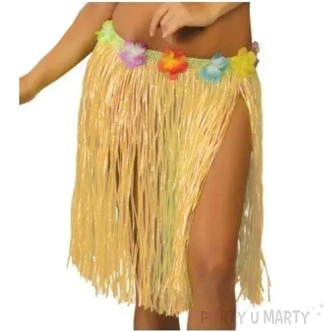spodnica hawajska krotka slomkowa guirca 50 cm