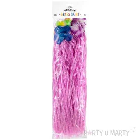 spodnica hawajska rozowa partypal 40 cm