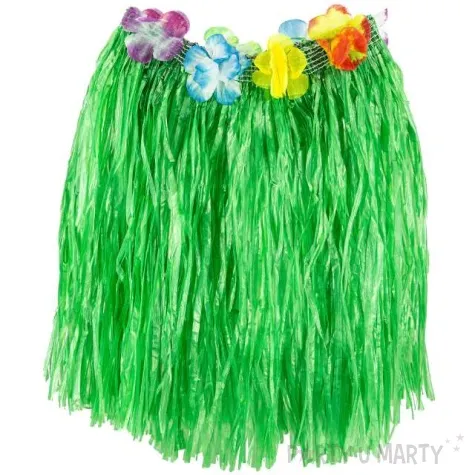 spodnica hawajska zielona partypal 40 cm