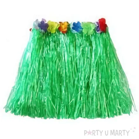 spodnica hawajska zielony party tino 45 cm