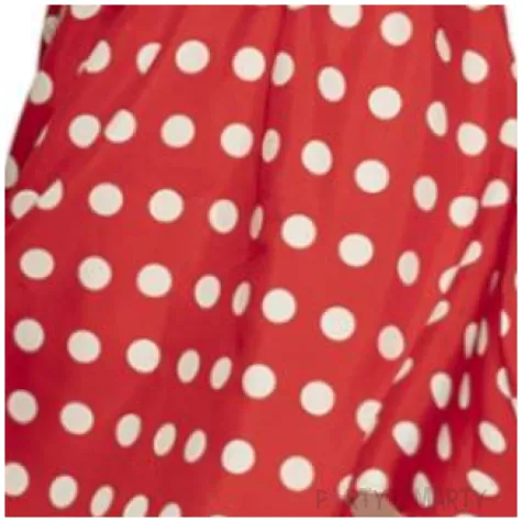 spodnica hiszpanskie lata 50 te czerwona boland rozm m