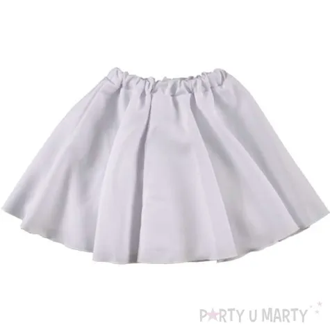 spodniczka biala tancereczka strech kraszek 33 cm