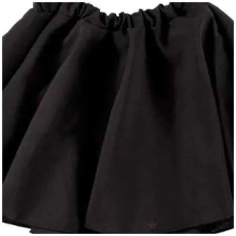 spodniczka czarna tancereczka strech kraszek 33 cm