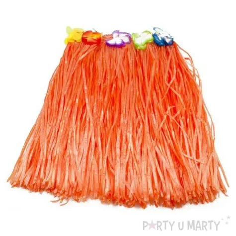spodniczka hula 40 cm pomaranczowa
