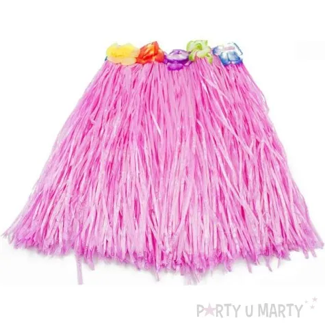 spodniczka hula 40 cm rozowa