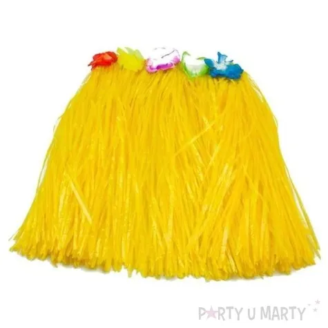 spodniczka hula 40 cm zolta