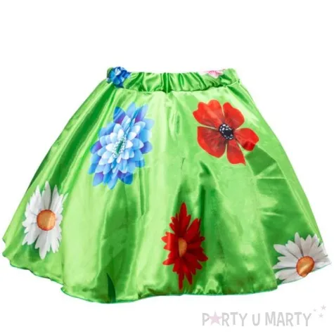 spodniczka pani wiosna zielona kraszek 33 cm