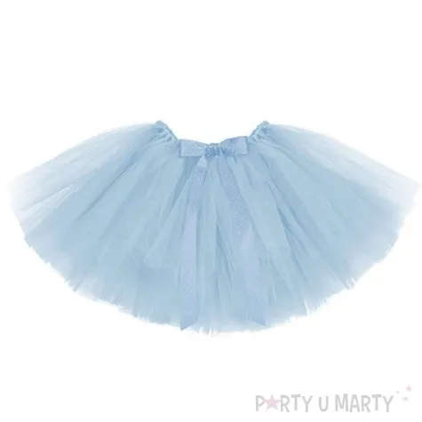 spodniczka tutu classic blekitna partydeco 25cm