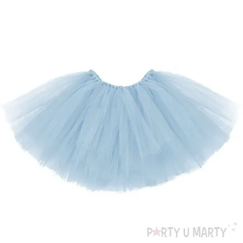 spodniczka tutu classic blekitna partydeco 25cm