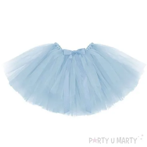 spodniczka tutu classic blekitna partydeco 30cm