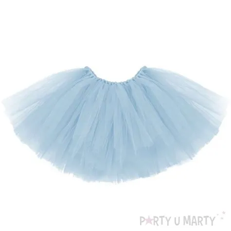 spodniczka tutu classic blekitna partydeco 30cm