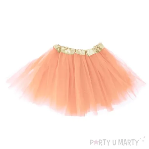 spodniczka tutu classic brzoskwiniowy partypal 30 cm