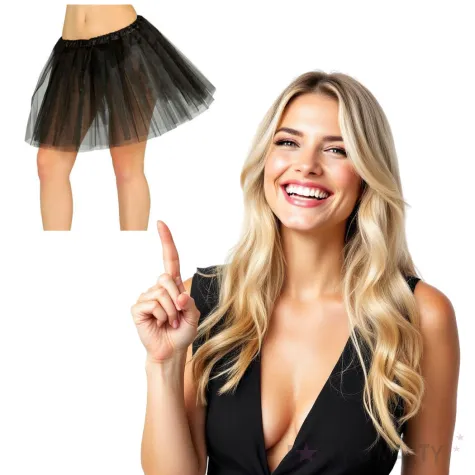 spodniczka tutu classic czarne guirca 40 cm