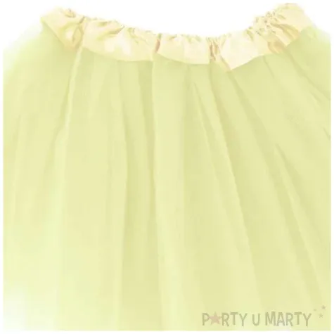 spodniczka tutu classic kremowy partypal 30 cm